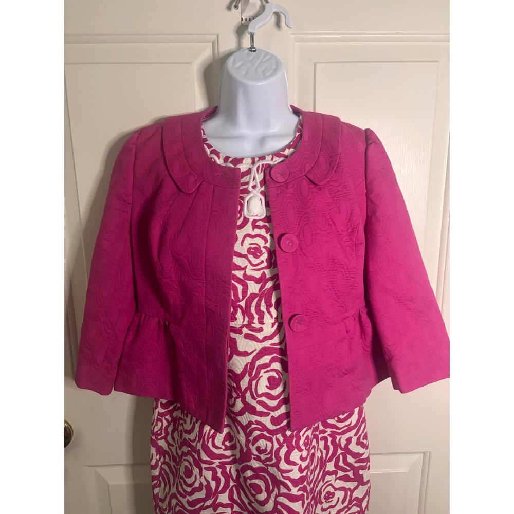 Chadwicks Two Piece Floral Print Dress Outfit 4P